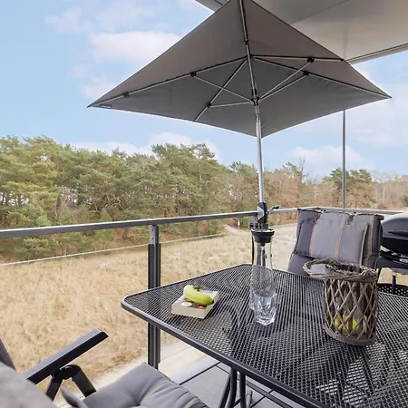 Prora - Helles 2 Schlafzimmer Apartment Mit Meerblick, Grill, Gemeinschaftssauna, E-Ladesaeule Und Strandkorb Am Strand - Duenenblick Apartmán Binz