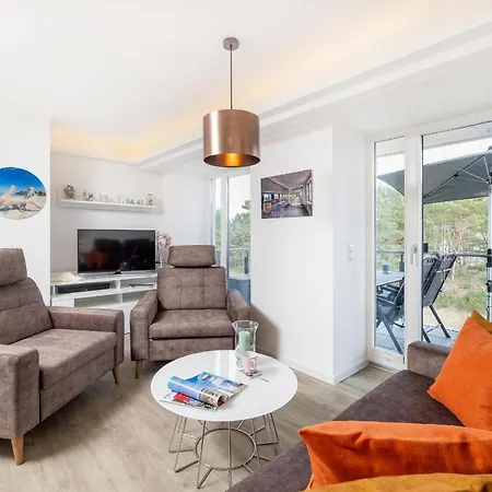Prora - Apartment Mit Meerblick Und Strandkorb Am Strand - Duenenblick * 빈츠